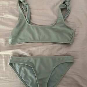 Sage Green Bikini Set